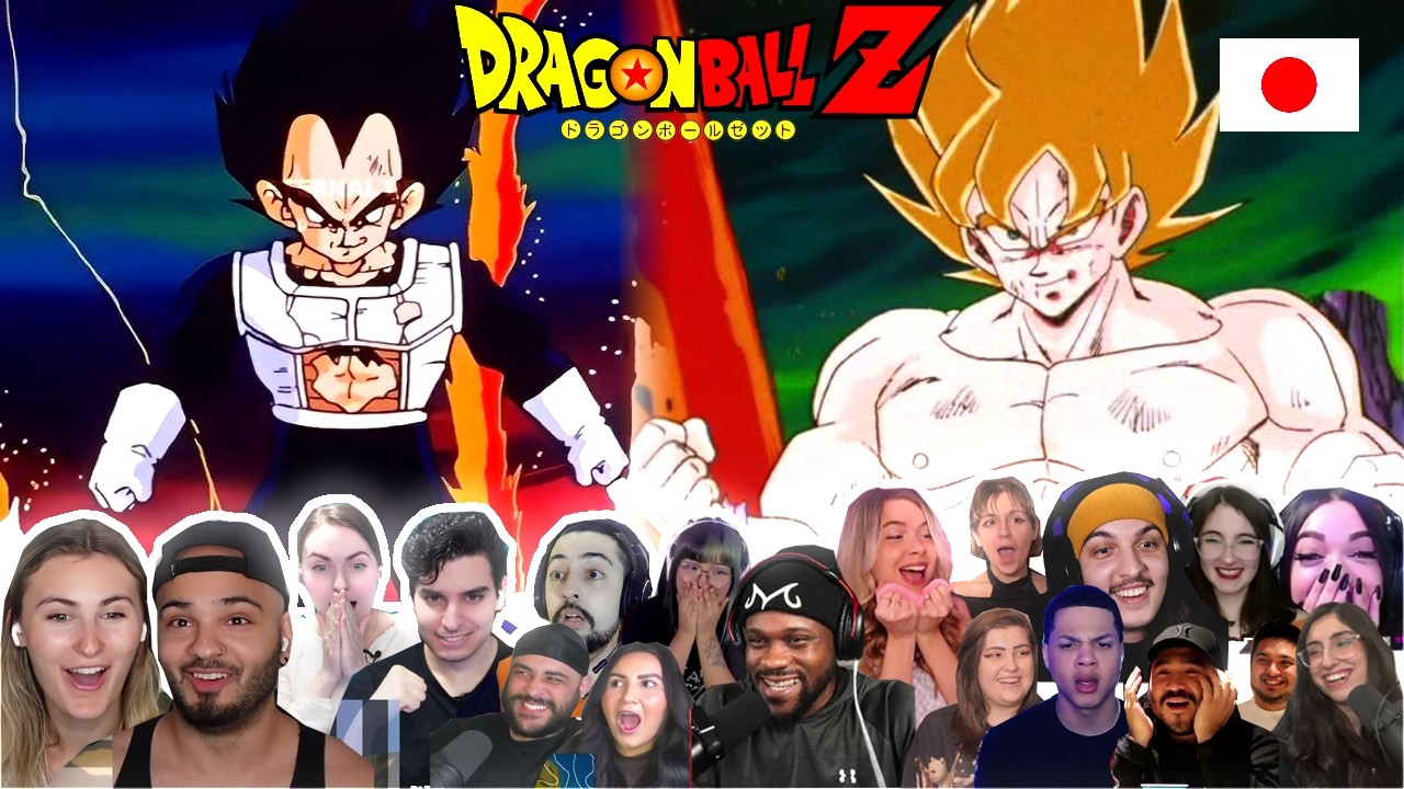 Вегета видит Супер Сайяна Гоку 😲 Они сошли с ума 🤯 Реакция на Dragon Ball Z 101 🐲 (Dragon Ball Z)