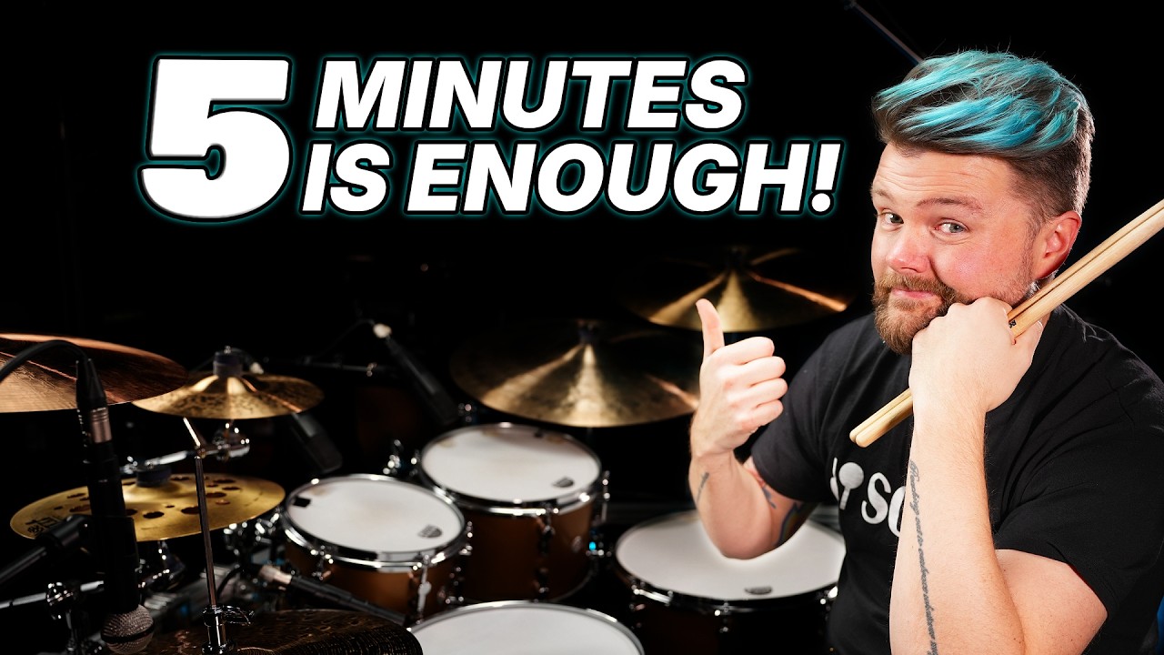 Пятиминутная разминка для барабанщиков, которую должен выполнять каждый барабанщик.