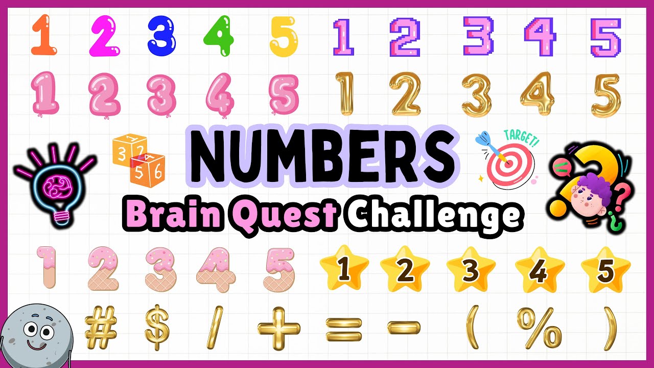 Brain Quest Challenge - Fun with Numbers for Kids