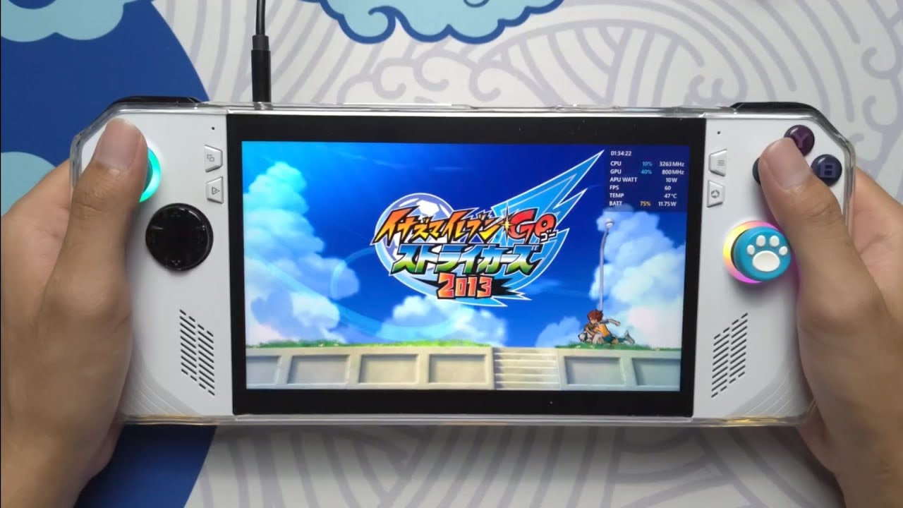 Inazuma Eleven Go: Strikers 2013 [Wii] on Asus Rog Ally Gameplay