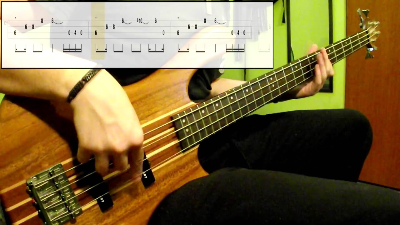 Michael Jackson - Off The Wall (Bass Cover) (Play Along Tabs In Video)