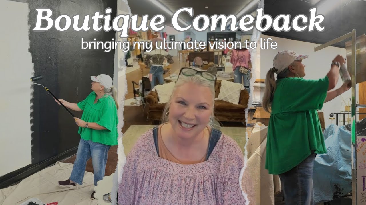 Boutique Comeback | Bringing My Ultimate Vision to Life! ✨🛍️💖