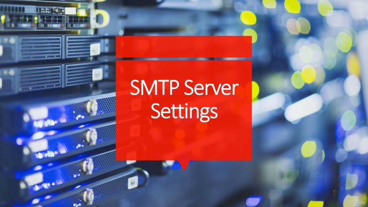 Tutorial ESP32 Email Alert Based on Sensors Reading Sec 5 - SMPT Server Settings