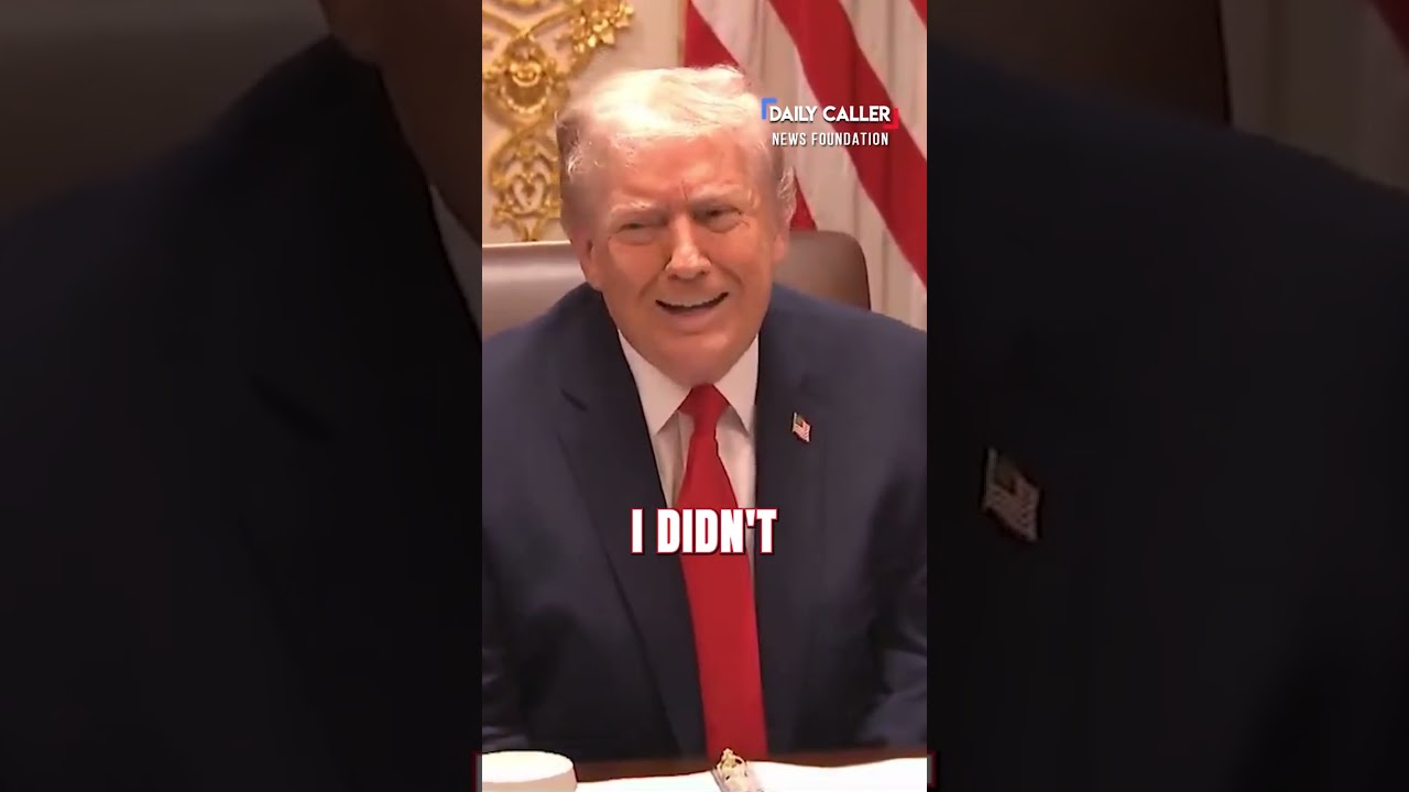 Trump Hilariously Jokes About "Boring" Cabinet Meeting
