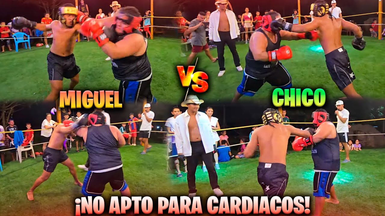 La mejor pelea del siglo MIGUEL VS CHICO. Esto estuvo de infarto entre estos dos luchadores