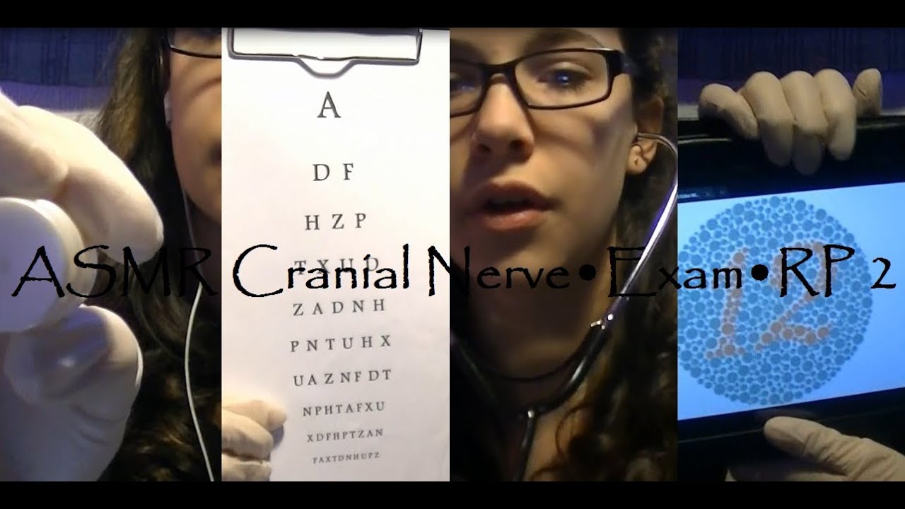 ♥ ASMR ♥ Cranial Nerve Exam • Roleplay • 3