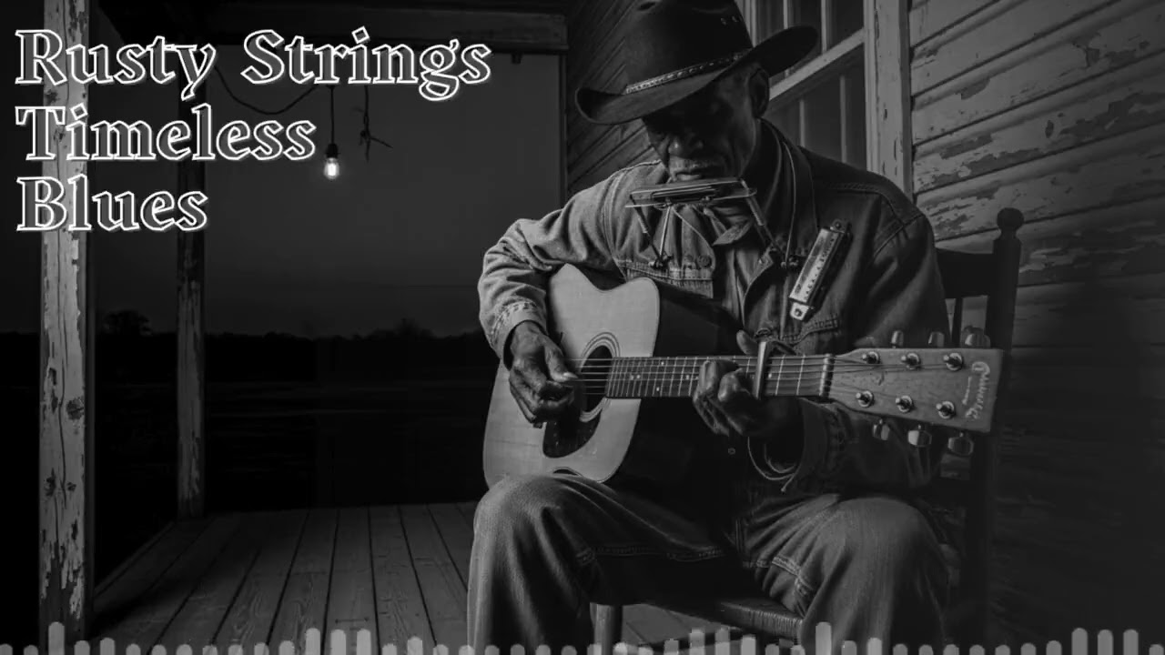 Rusty Strings Blues | Midnight Porch Blues – Quiet Delta Night Sound