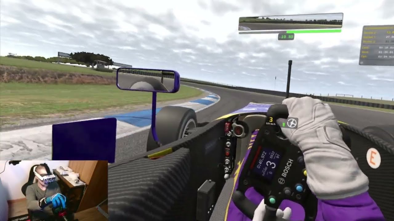 iRacing VR Dallara f3  RACE Phillip Island  1st place