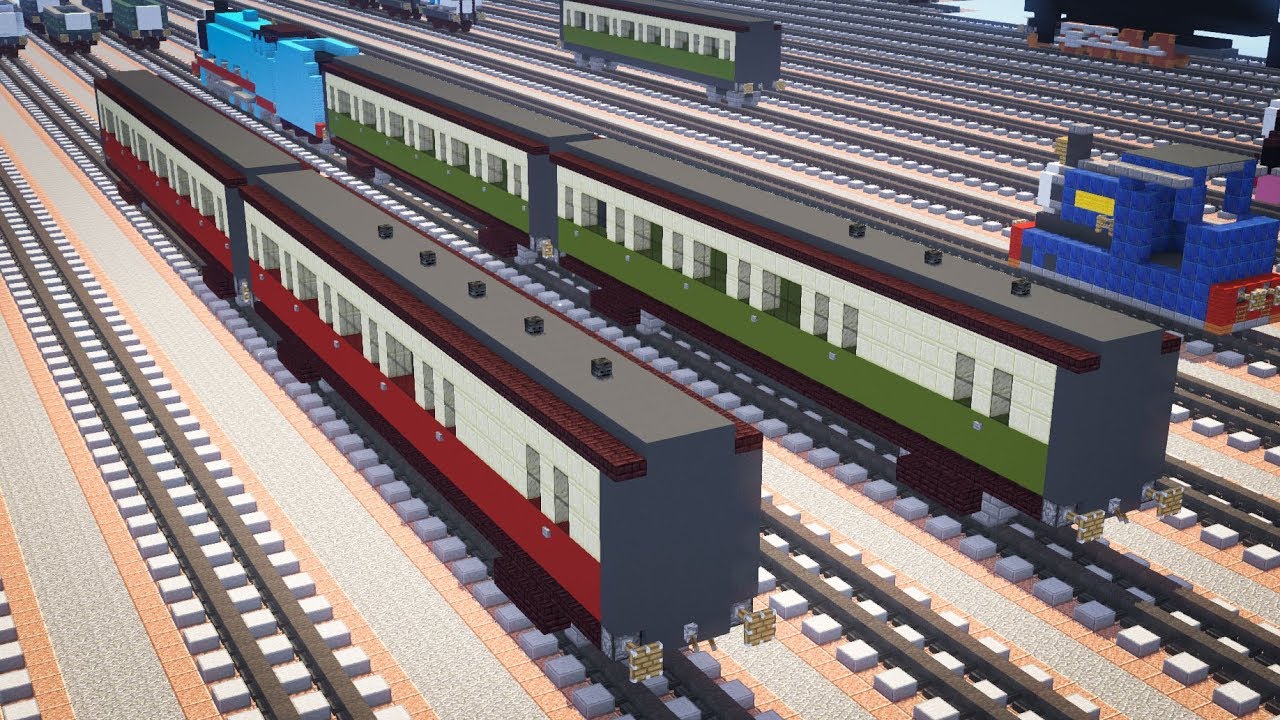 Minecraft Express Coaches Thomas & Friends Tutorial