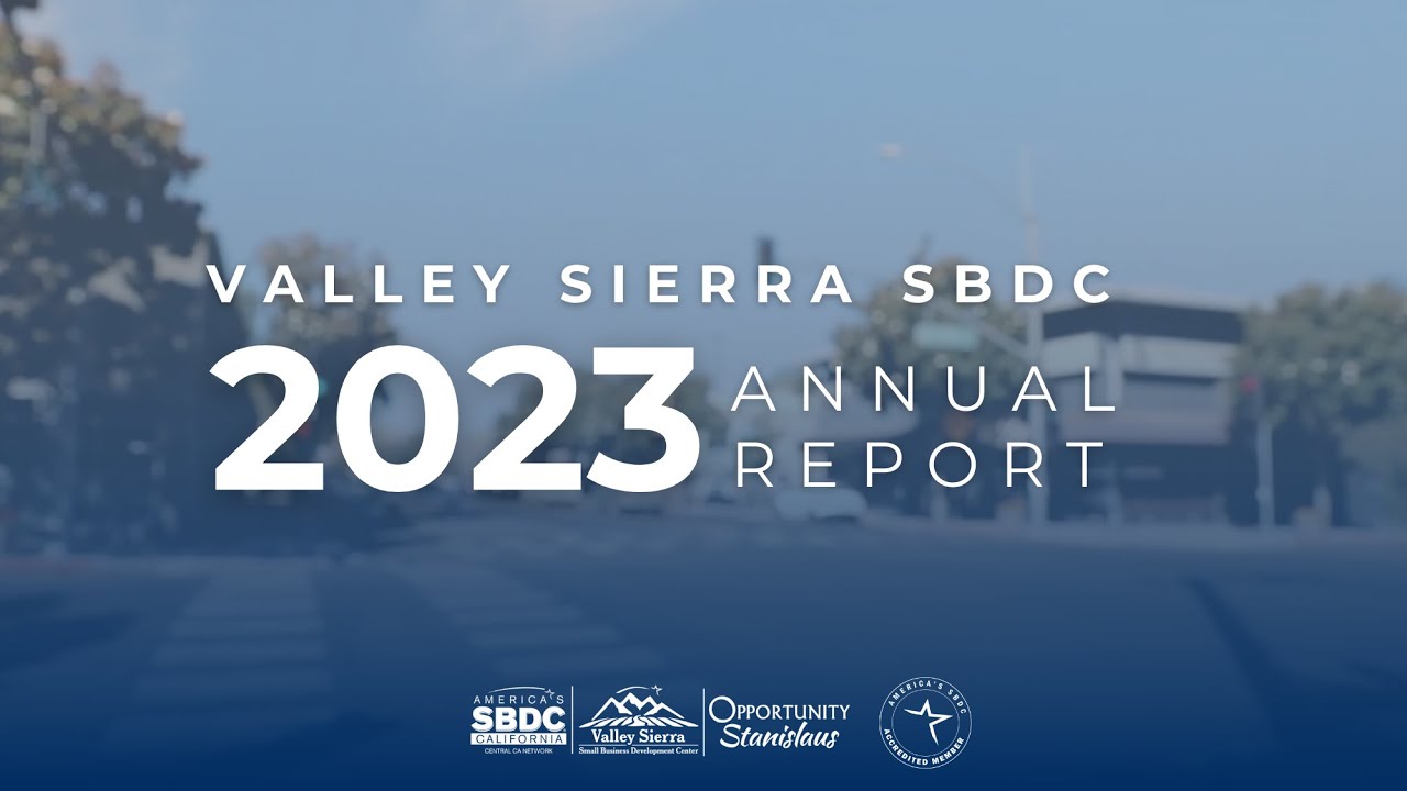 2023 Annual Report - Valley Sierra Small Business Development Center