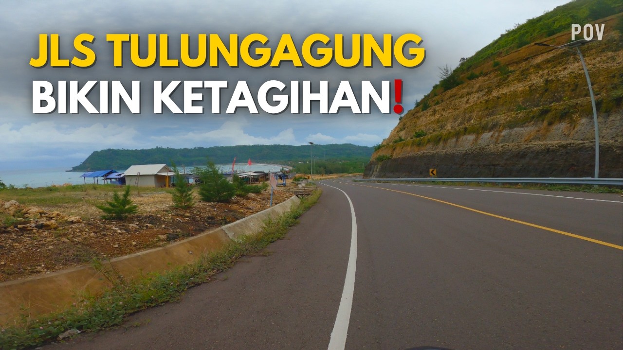 JLS Tulungagung ‼️ Jalanan Sepi, View Pantai, Suasana Santai