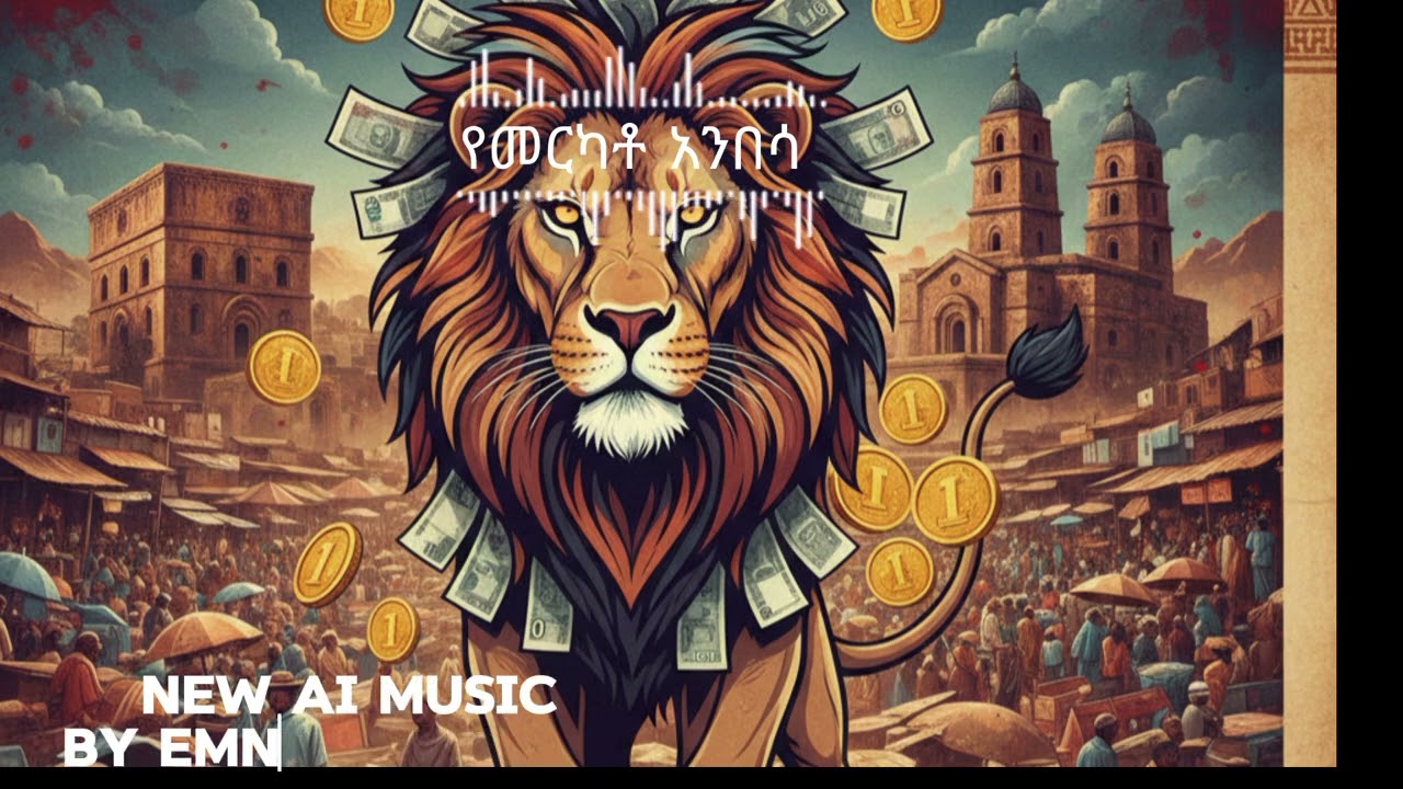 የመርካቶ አንበሳ 🦁 new Ethiopian Ai music by emnet seminew ✍️✅