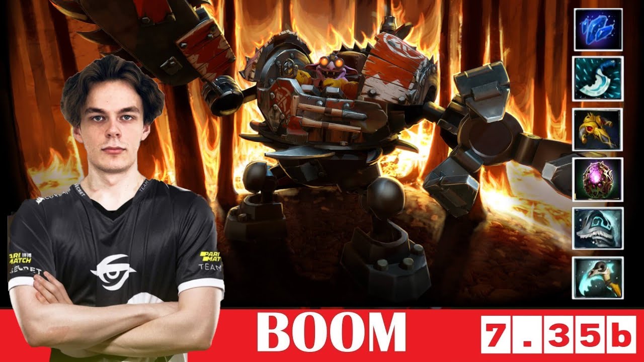 [DOTA 2] BOOM the TIMBERSAW [OFFLANE] [7.35b]