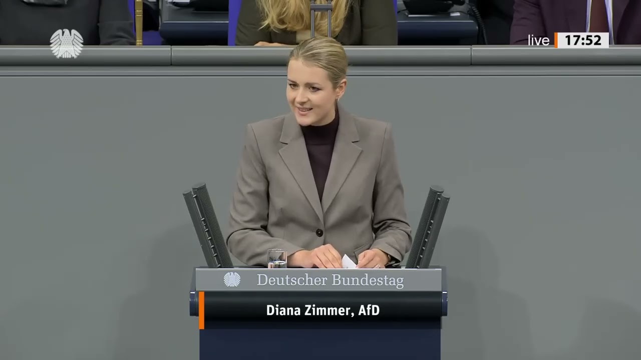 EIGENTUM = FREIHEIT! – Diana Zimmer verteidigt das Privateigentum im Bundestag