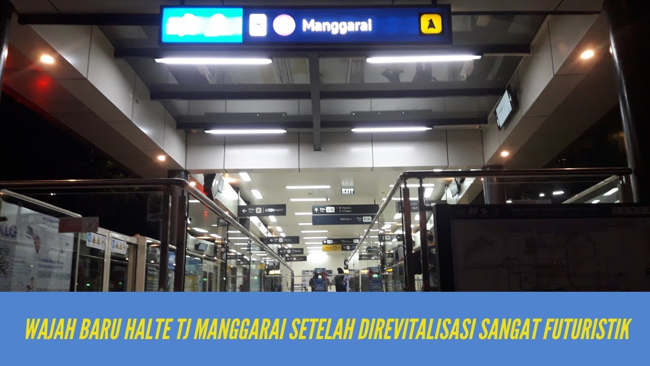 Alhamdulillah Halte TransJakarta Manggarai Telah di Buka Memudahkan Integrasi ke Stasiun Manggarai