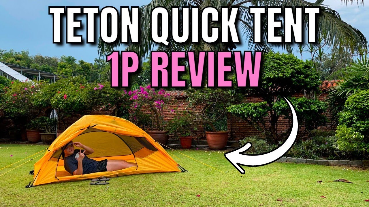 Teton Sports 1-Person Quick Tent (TESTS & REVIEW!)