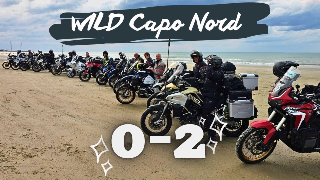WILD Capo Nord Giugno 2025: da Kempten a Hirtshals (bagno nel Mare del Nord 🥶) #ridetrueadv