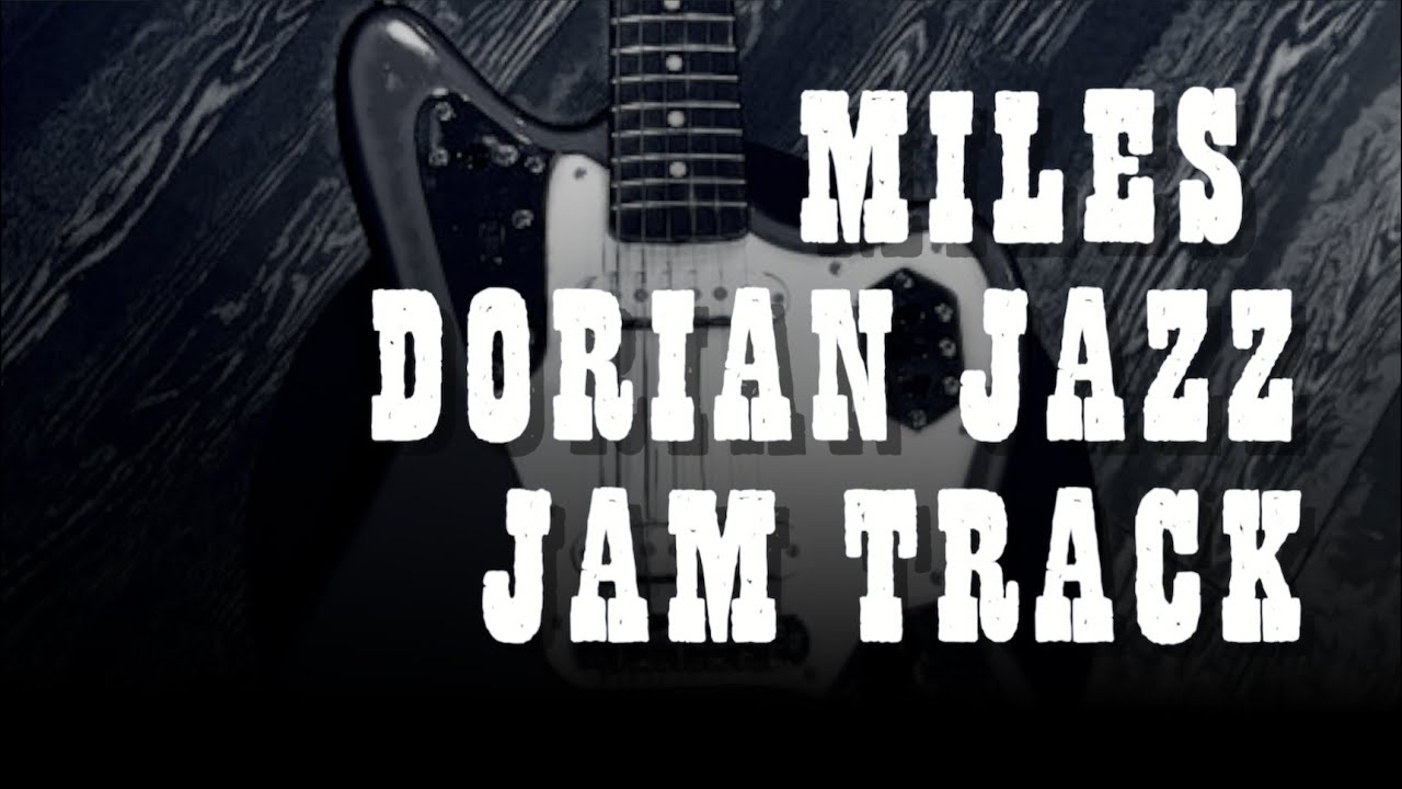 Miles Davis Style - Dorian Jazz Backing Track in Em (E Dorian) - BPM164↓Solo Start 0:54〜
