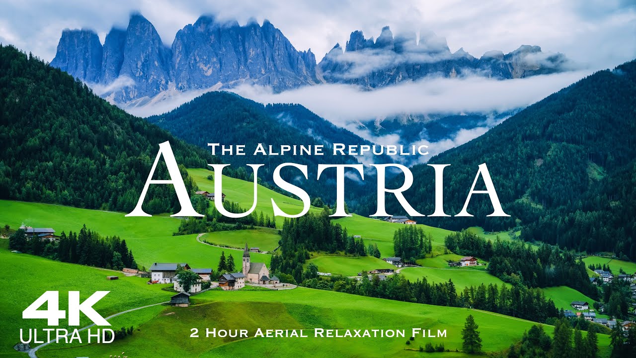 [4K] AUSTRIA 2026 🇦🇹 Österreich | 2 Hour Drone Scenic Relaxation Austria