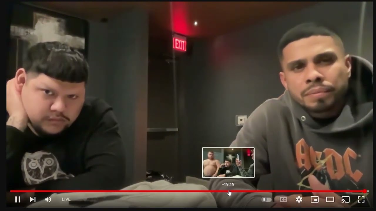 Myhouseisdirty Dirty and red argue and dirty calls him a dope fiend (REUPLOADED LIVESTREAM CLIP)