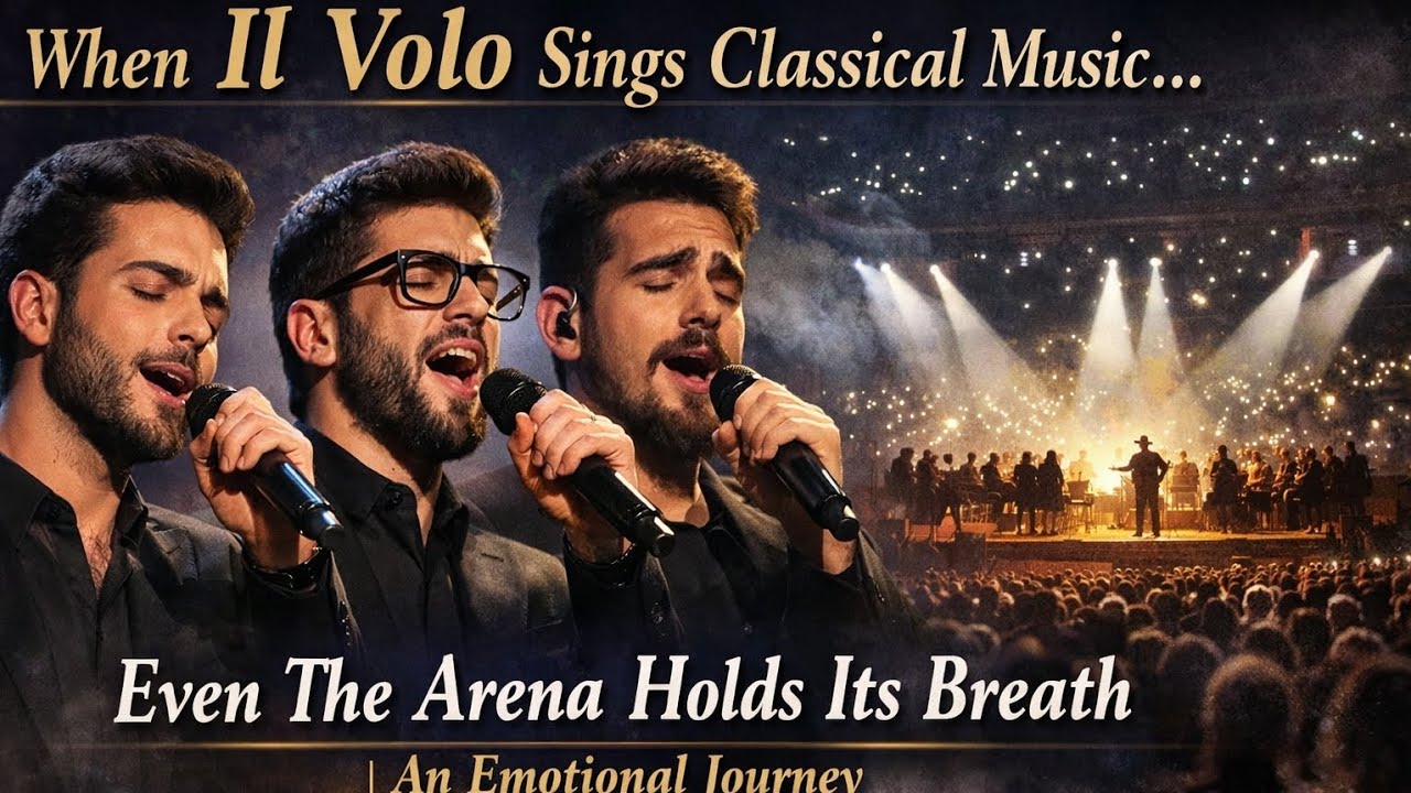 When Il Volo Sings Classical Music, Even The Arena Holds Its Breath | An Emotional Journey