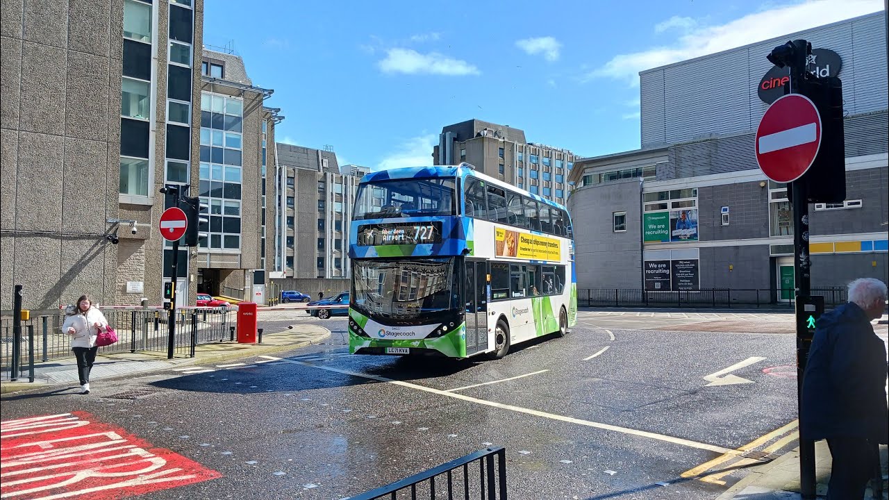 Bus Observations of Aberdeen, Scotland 🇬🇧 (April 2024)