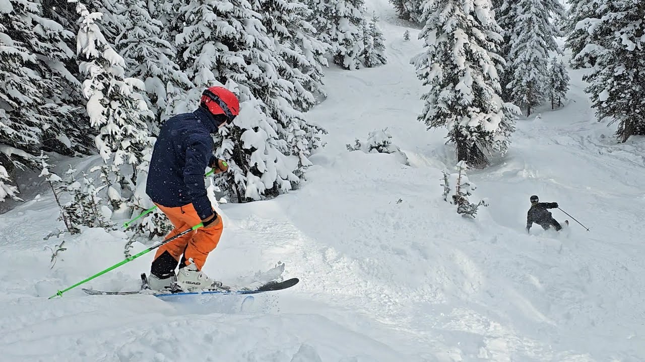 Vail Northwoods And Sourdough Ski Colorado 12/8/2023