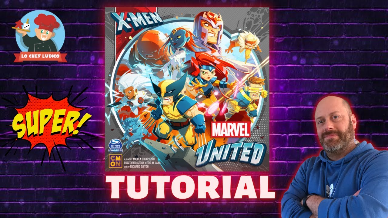 MARVEL UNITED X-MEN - Set up e Tutorial di gioco (Ep.266) @CMONGames