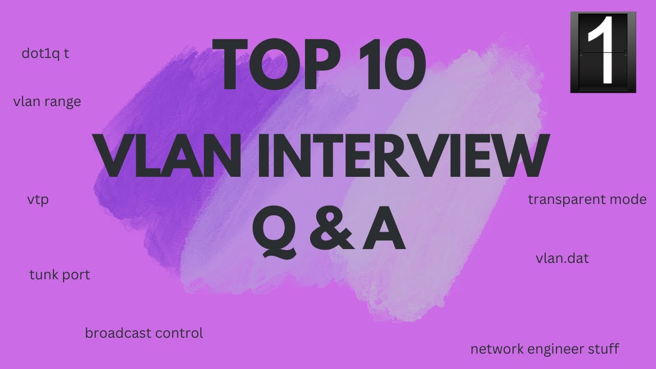 TOP 10 VLAN INTERVIEW QUESTIONS AND ANSWERS PART 1