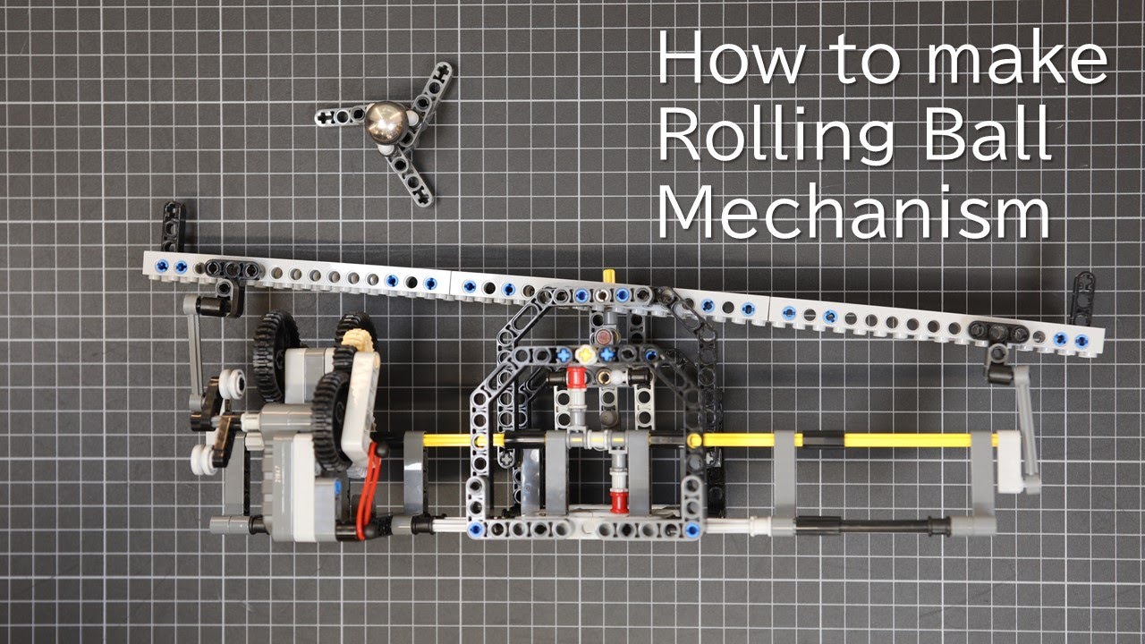 How to make Congreve Rolling Ball Mechanism / Escapement / LEGO Technic