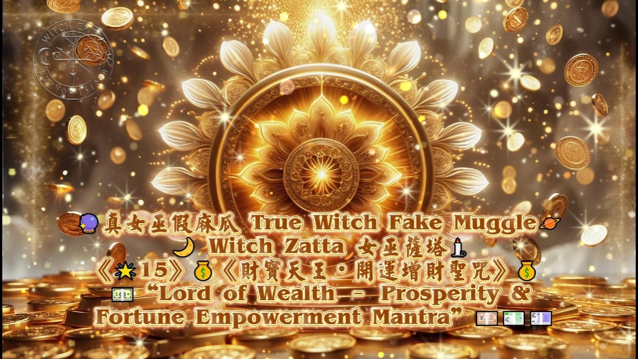 《🌟15》💰《財寶天王・開運增財聖咒》💰💵“Lord of Wealth – Prosperity & Fortune Empowerment Mantra”💴💶💷