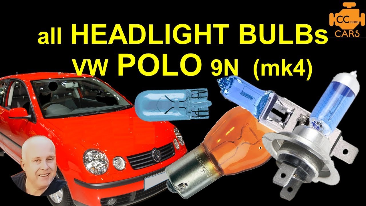 Замена лампочек VW POLO | Лампочки VW POLO 9N