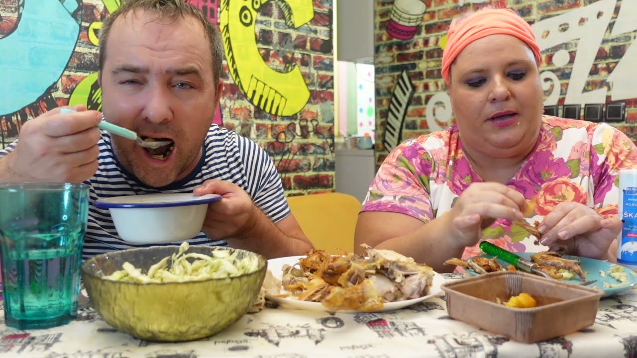 Domacinski mukbang-Pao ogroman snijeg