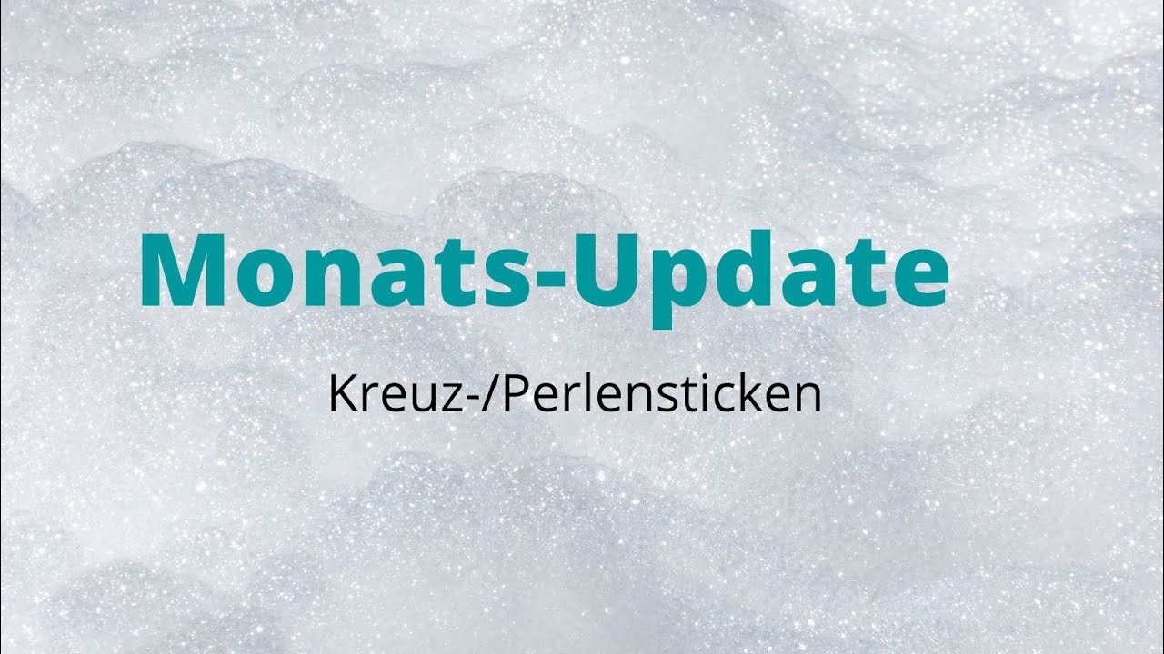 Update Januar 2026 - WIPs, Pläne, Neuanschaffungen - #stickjunkies - Flosstube