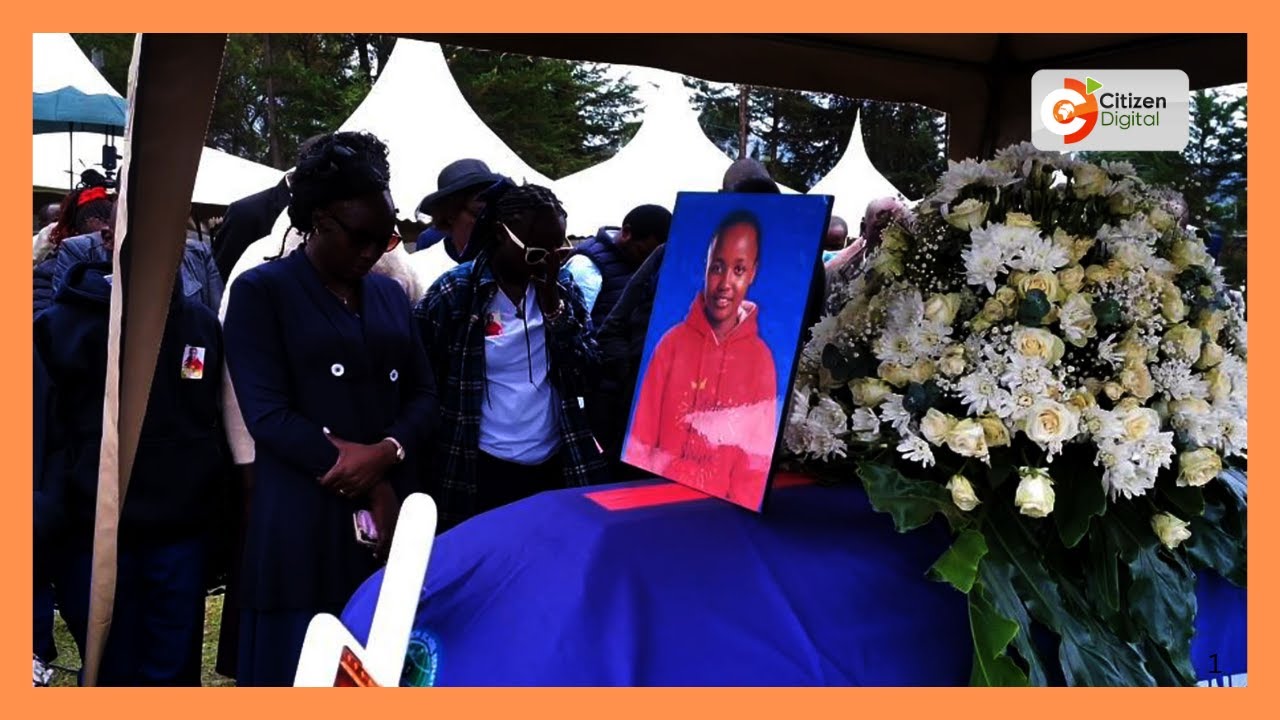 Lacey Njeri Nyamu, daughter of Anne and Samuel Nyamu, laid to rest in Nyandarua