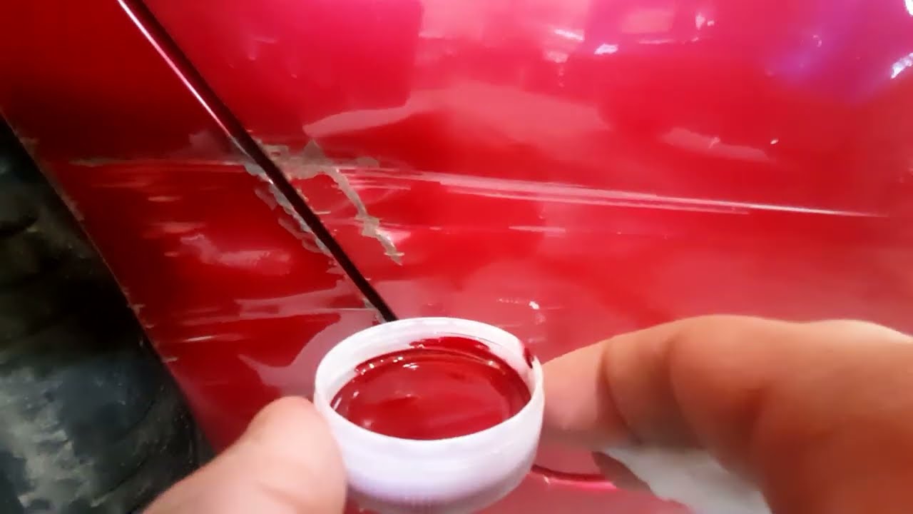 touch up in paint car diy/  ازاي تدهن مرمات صغيرة في  عربيتك بنفسك بسهولة التاتش / طرق دهان السيارات