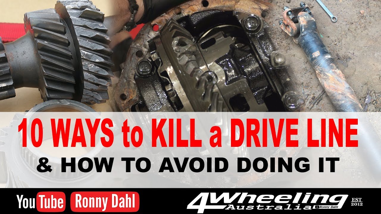 10 WAYS TO KILL A DRIVELINE, 4x4 off-road