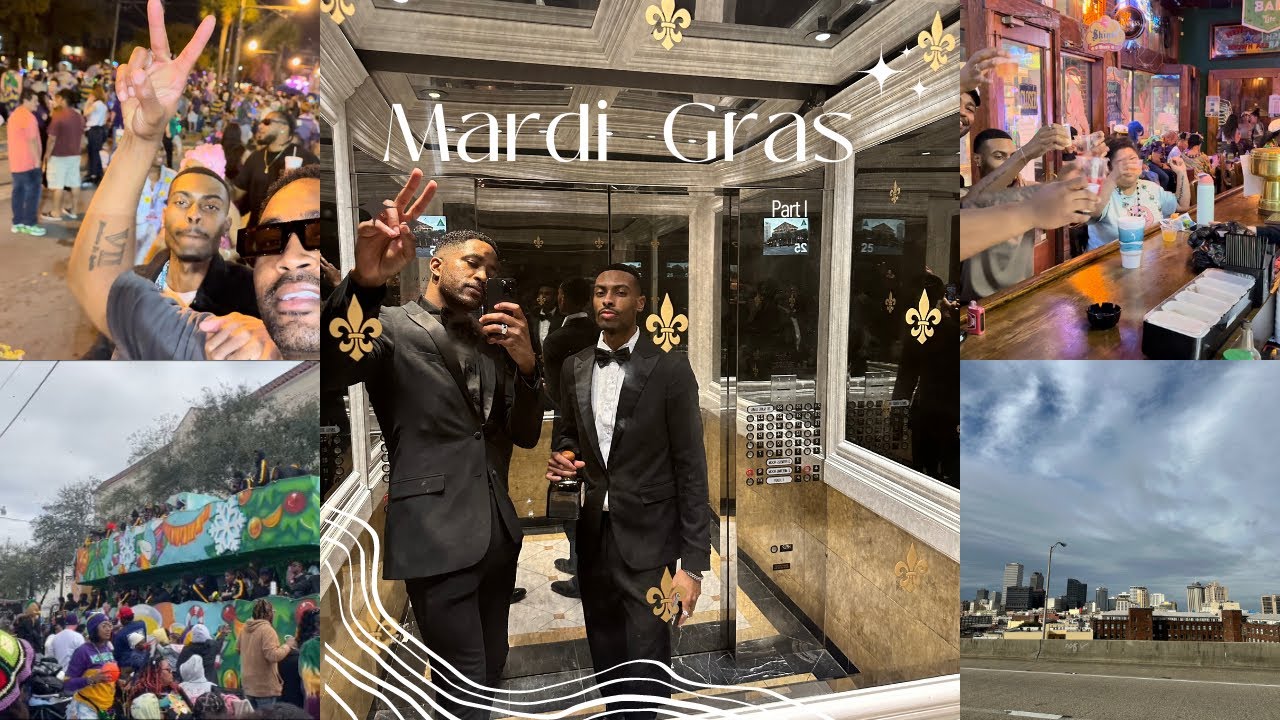Vlog | Mardi Gras Part I | Zulu Ball | Parades | Night Out