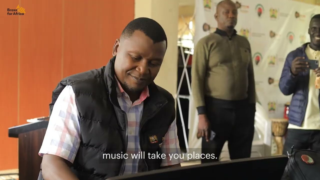 The Tayside Pearls meet Dr. Donald Otoyo, Director Permanent Presidential Music Commission, Kenya