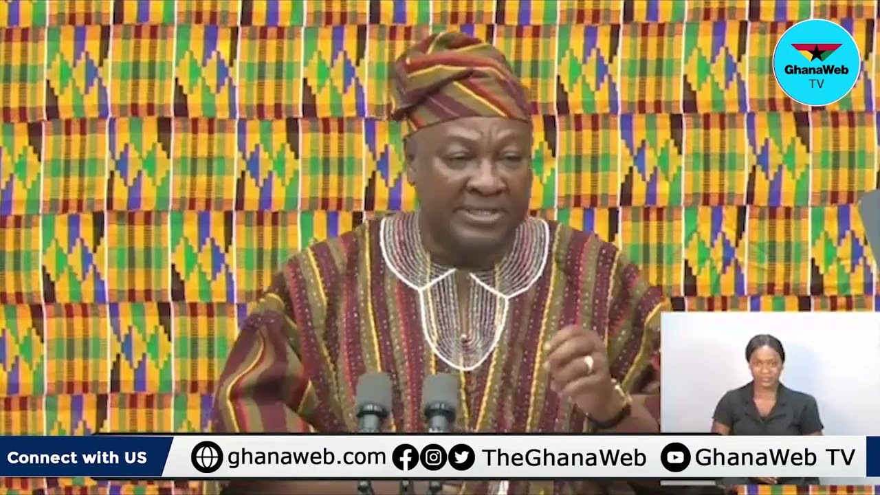 2026 SONA: 'Ghana is back and working again' - President Mahama declares