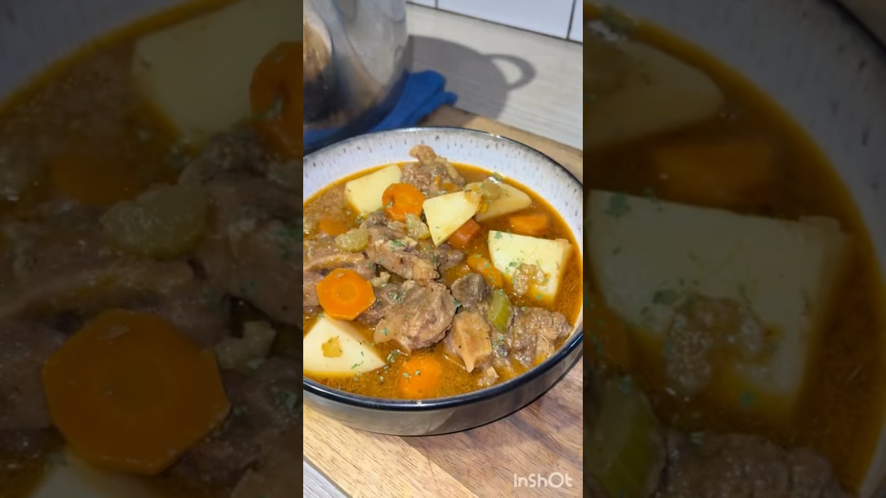 Rich & Hearty Irish Oxtail Soup Recipe | Comfort in a Bowl 🥣 #oxtail #stew #soupstock #soup