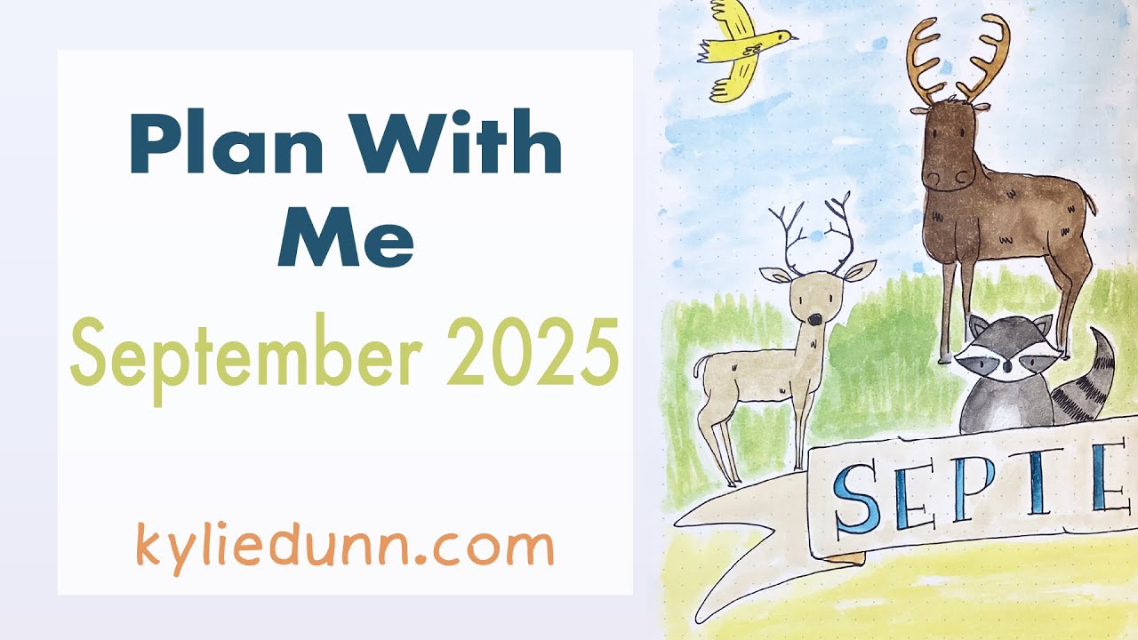 September 2025 Bullet Journal Setup - Plan with Me