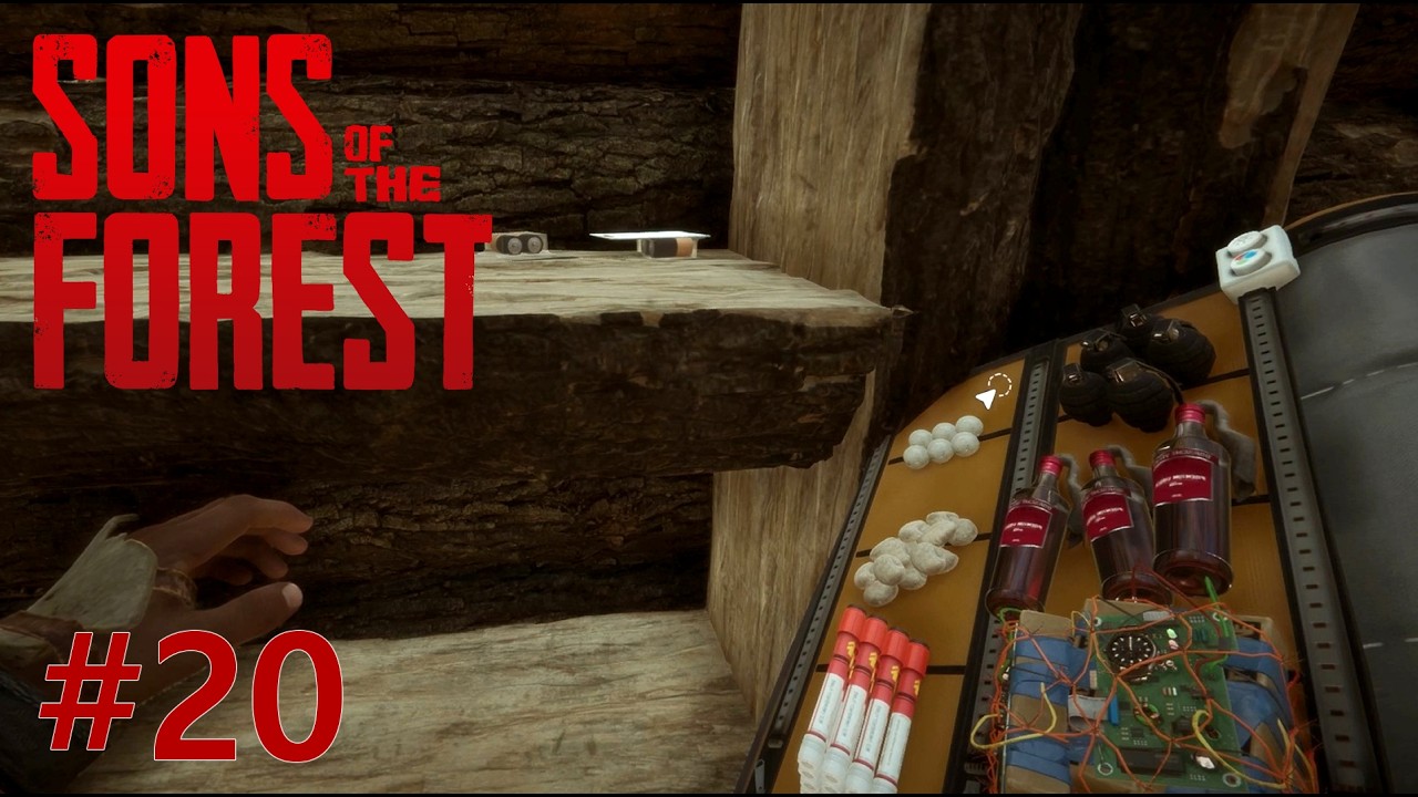 Sons of the Forest #20 Wir bauen Lager Nummer Drei! Mit @LdaKill