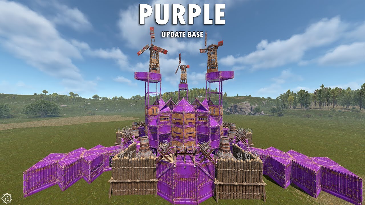 THE PURPLE | THE BEST SOLO/DUO/TRIO RUST EGG BASE