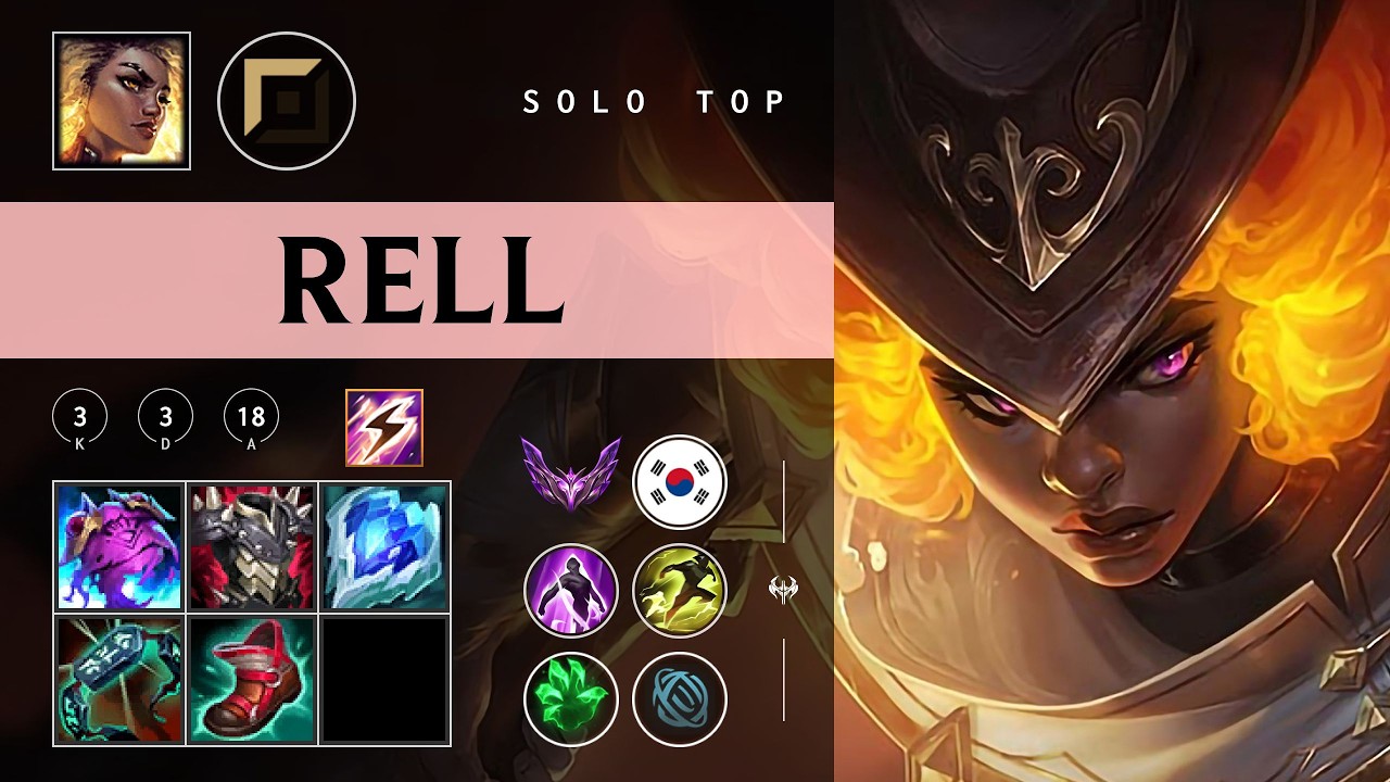 Rell Top vs K'Sante - KR Master Patch 26.03