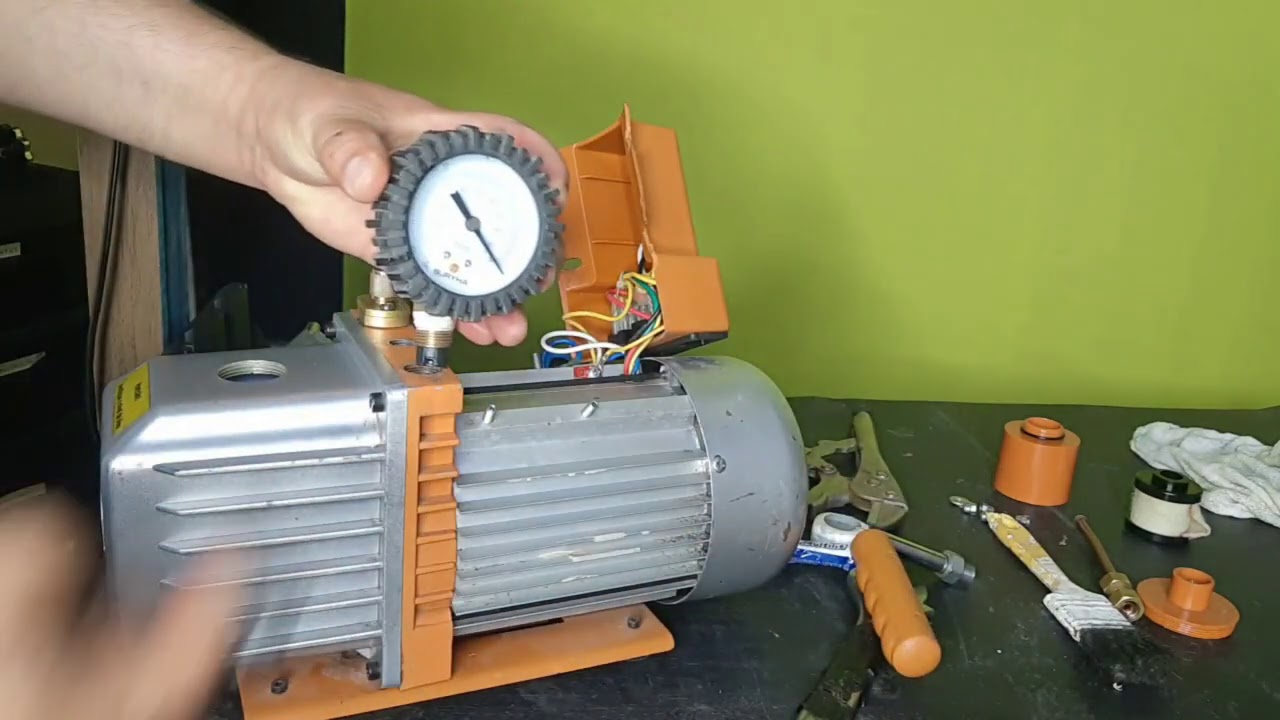 como fazer manutenção bomba de vácuo surya, com rendimento baixo