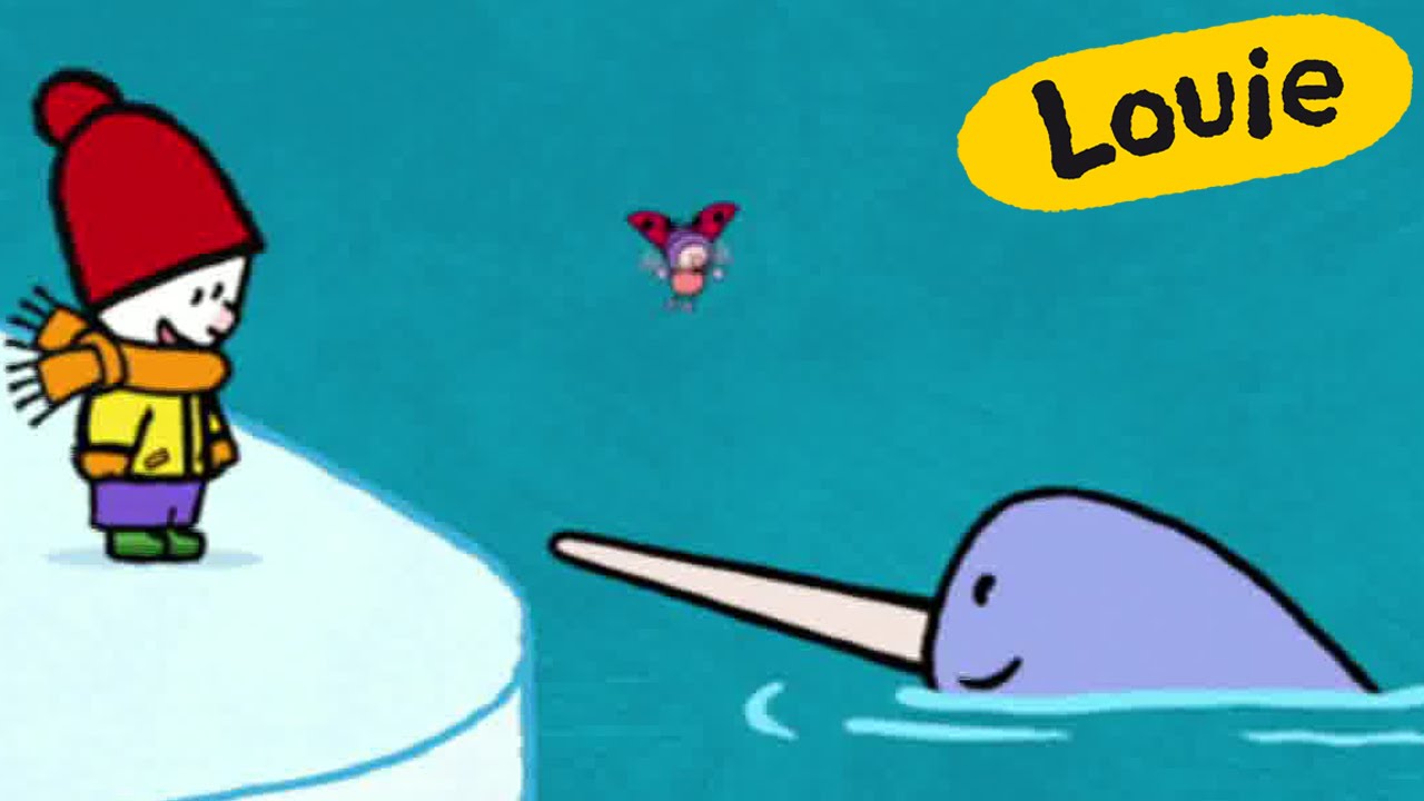 Naval - Louie dibujame un naval | Dibujos animados para niños
