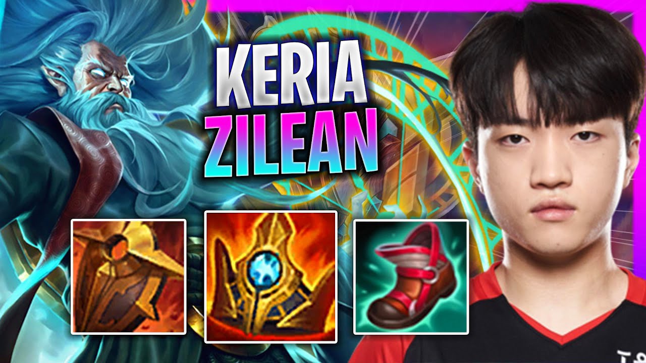 LEARN HOW TO PLAY ZILEAN SUPPORT LIKE A PRO!   T1 Keria Plays Zilean Support vs Rakan!  Season 2023