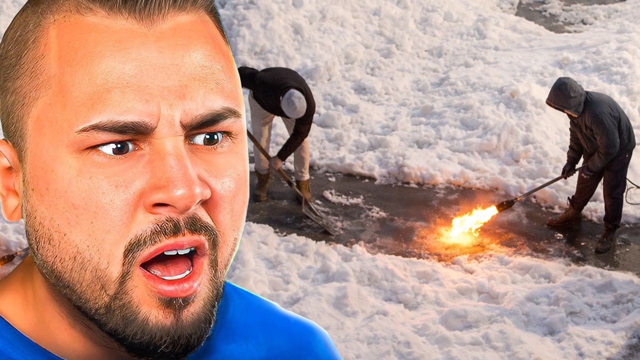 Epische Fails beim Schneeräumen 😅
