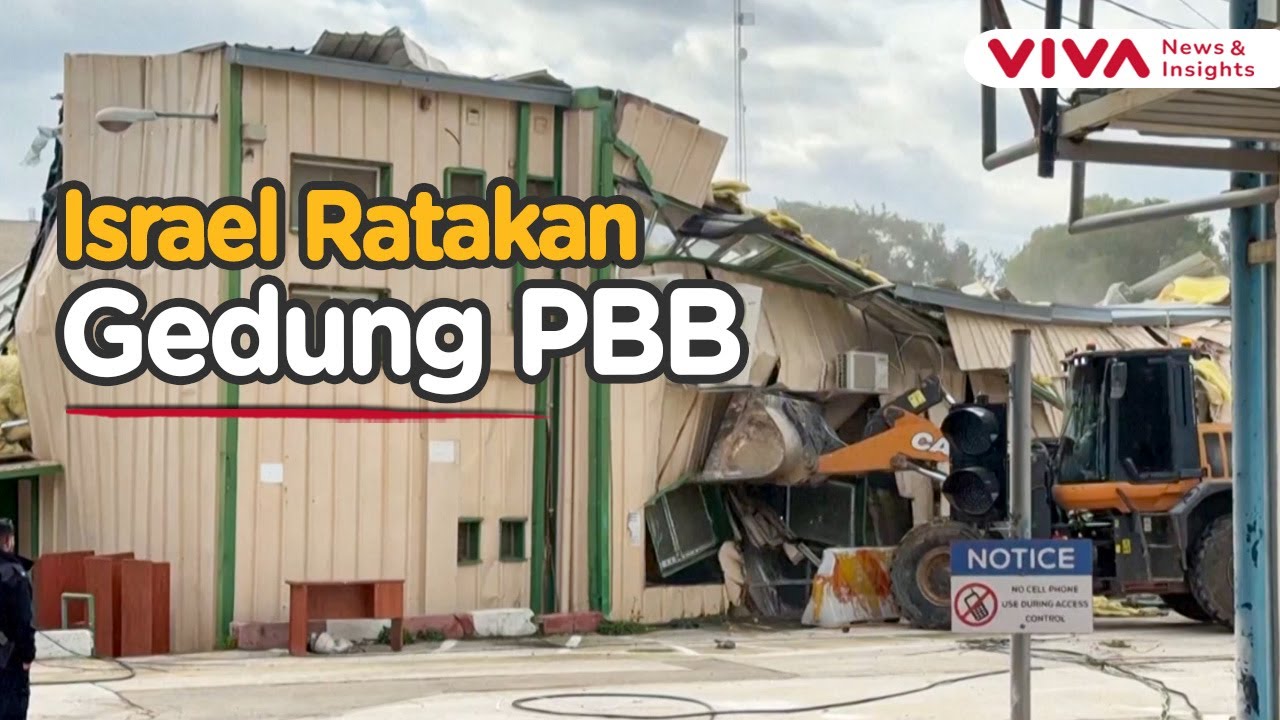 Israel Tantang Dunia! Gedung PBB di Yerusalem Hancur